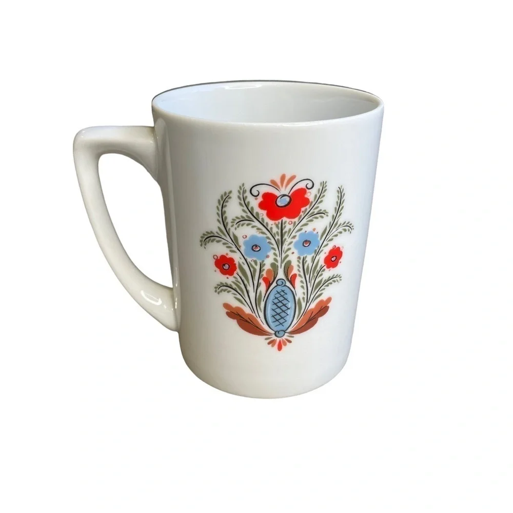Berggreen Coffee Mug Scandinavian Cup Swedish Folk Art
